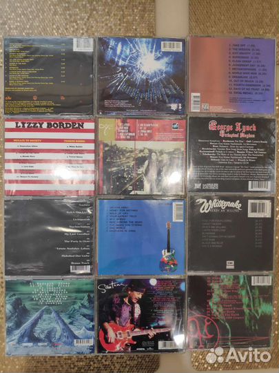 CD диски Rock, Metal