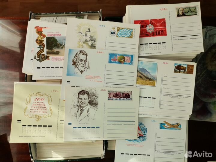Почтовые карточки с маркой 3300 штук