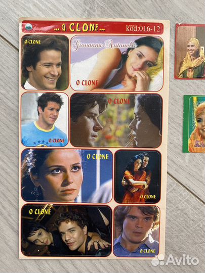 Наклейки клон