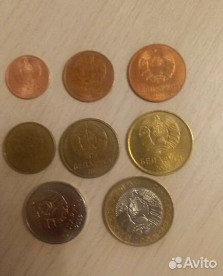 Монеты Белоруссии.Полный комплект