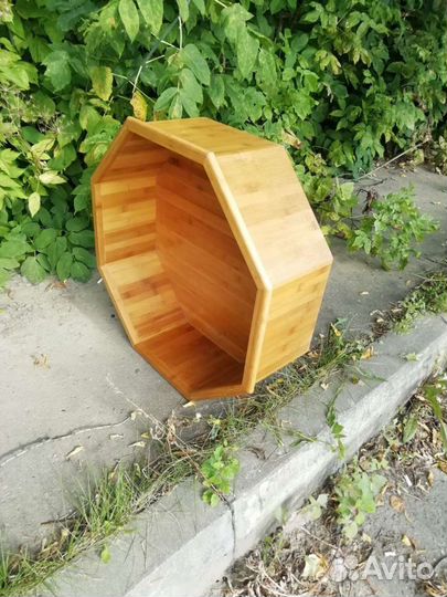 Кашпо бамбуковое