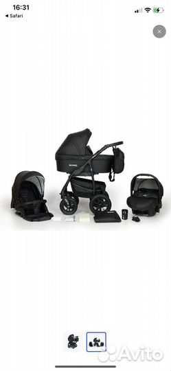 Коляска verdi sonic plus 3 в 1