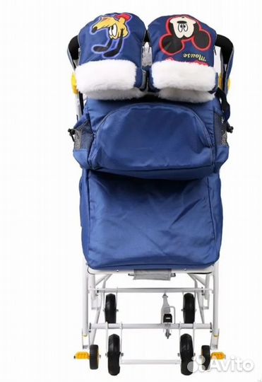 Детские санки коляска бу