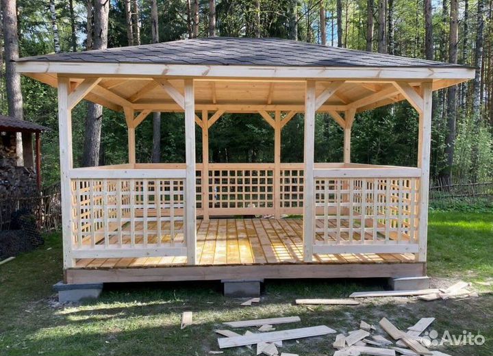 Летняя беседка