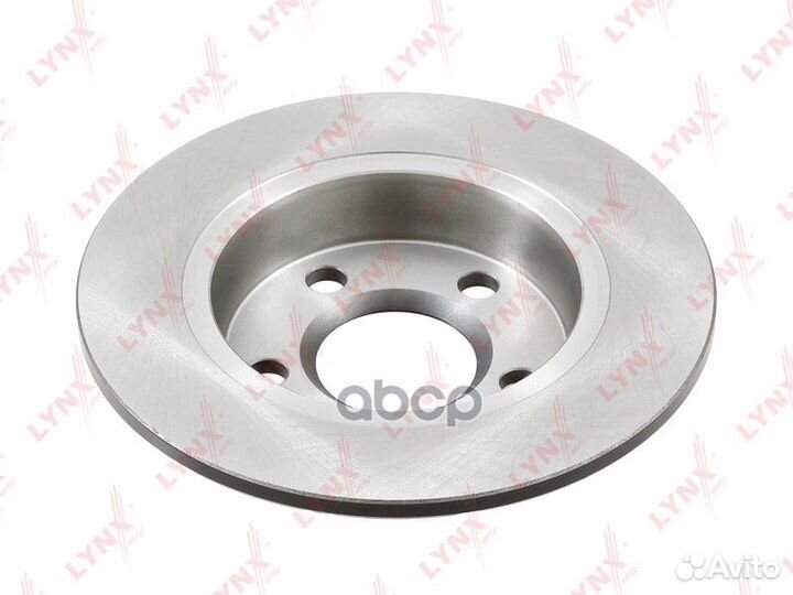 Диск тормозной (268x10) зад прав/лев VW sharan