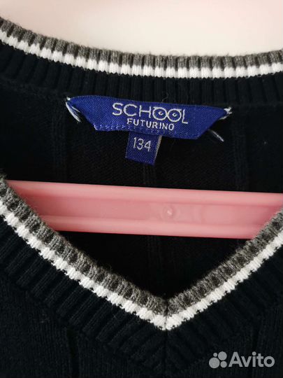 Жилетка для мальчика школьная 134