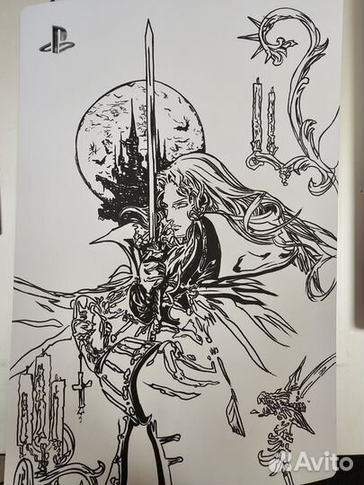 Пластиковая панель PS5 для Валерия