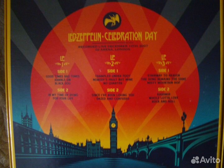 Led zeppelin box, книжка 3 LP made in USA