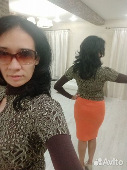 Юбка карандаш hm 46 размер