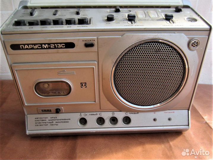 Магнитофон Парус М-213С под профилактику