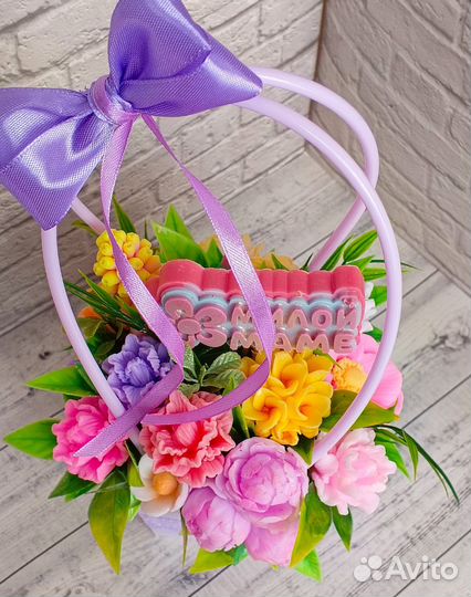 Букеты из мыла