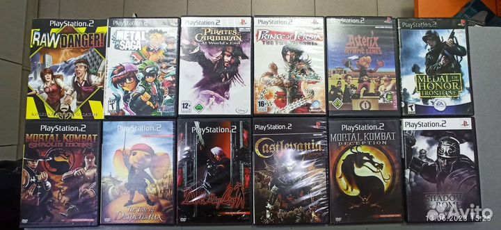 43 диска для Sony PlayStation 2