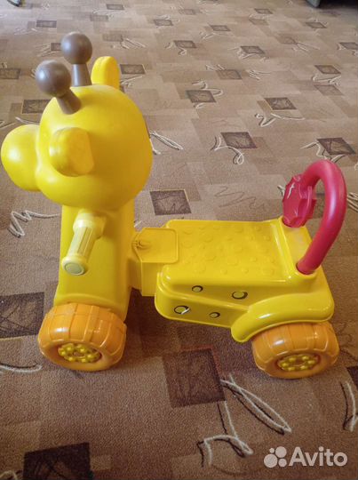 Жираф детская каталка