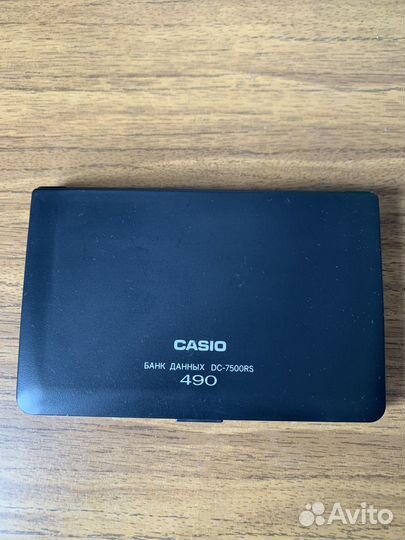 Электронная записная книжка casio