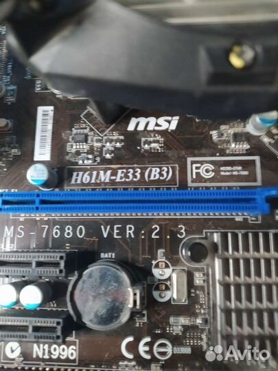 Материнская плата 1155