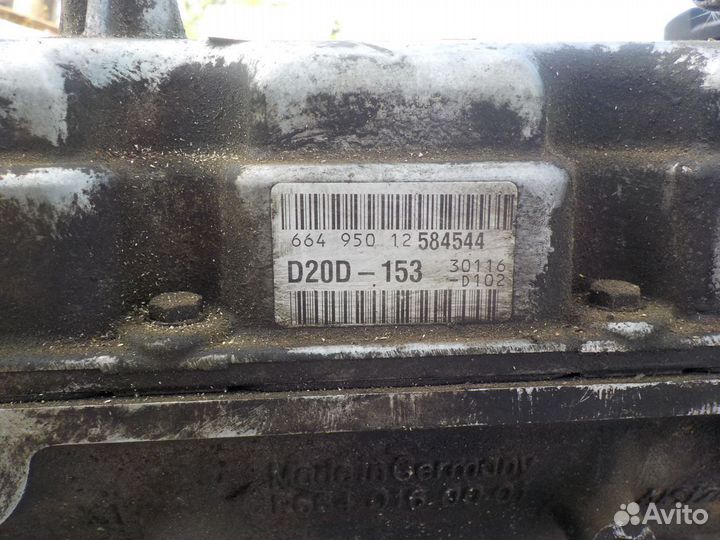 Двигатель Ссанг Енг Кайрон 2.0 TDI 664950 d20dt