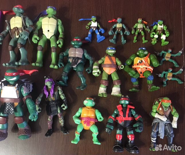 Черепашки ниндзя фигурки playmates