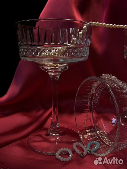 Набор бокалов для шампанского креманки