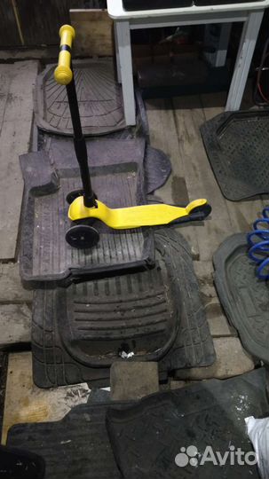 Самокат детский трехколесный бу