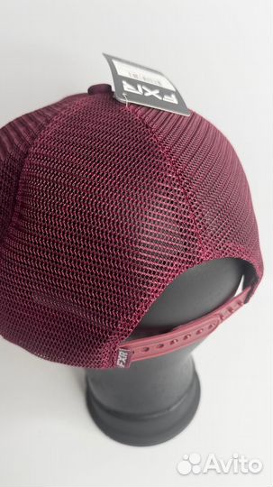 Бейсболка FXR Race Div Merlot Gold Adult