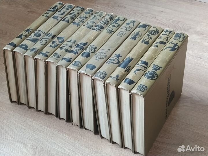Детская энциклопедия 12 томов 1968 г