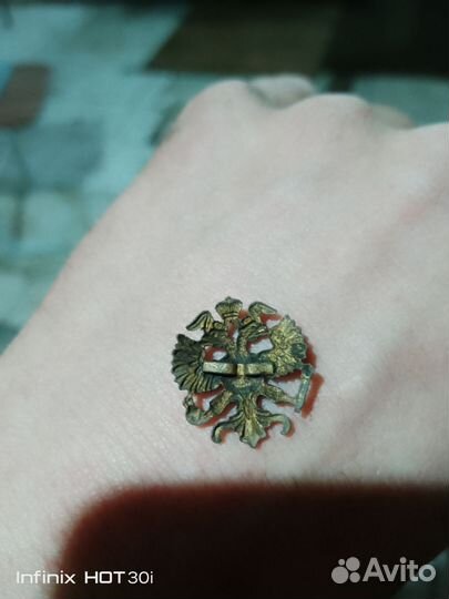 Кокарда орел петлица риа