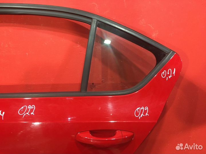 Дверь задняя левая Skoda Octavia A7 лифтбэк chpa