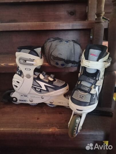 Коньки детские раздвижные