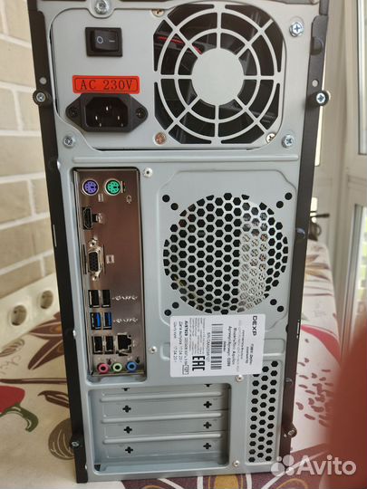 Системный блок пк dexp Aquilon O289