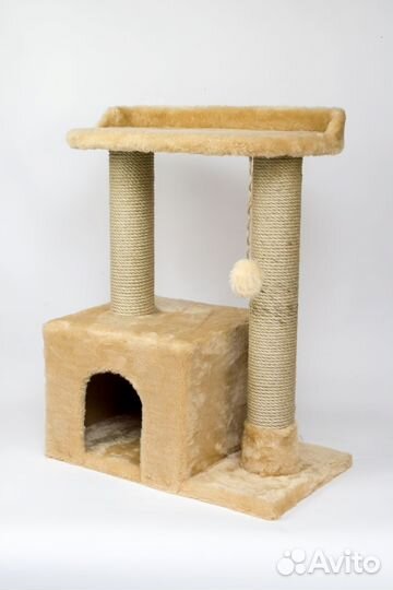 Когтеточка/ домик для кошки/когтедралка