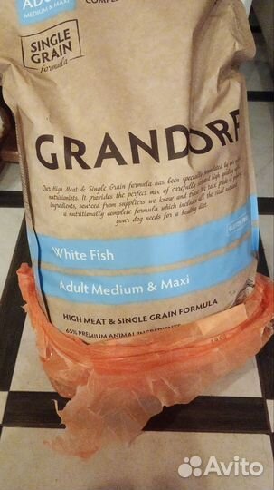 Корм для собак grandorf 8 кг