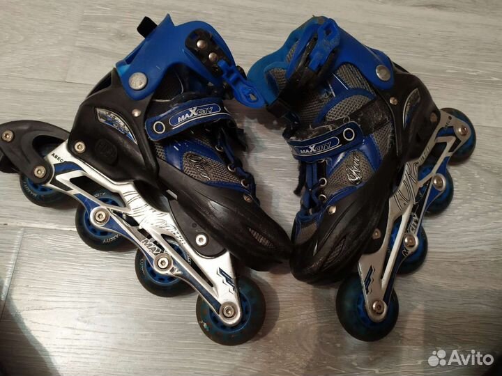Роликовые коньки детские раздвижные