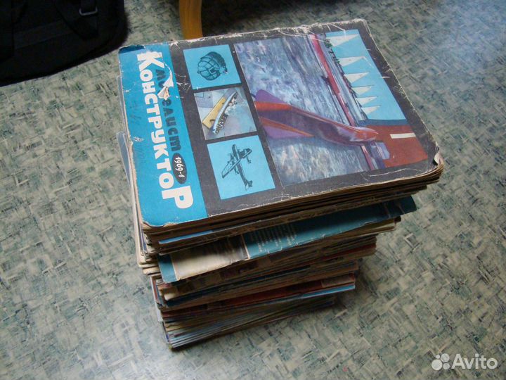 Журналы моделист конструктор, мото