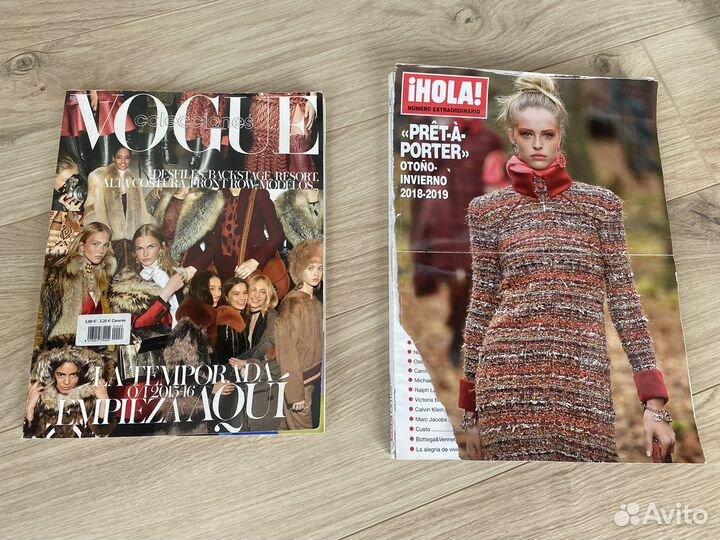 Vogue журнал коллекции россия usa spain