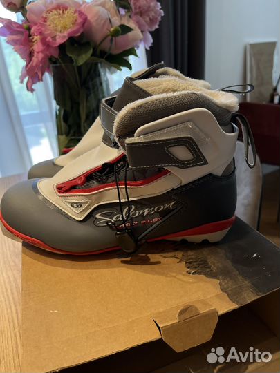 Лыжные ботинки salomon 40 размер