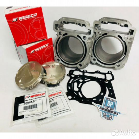 Цилиндры, кованые поршня Wiseco, прокладки BRP 800