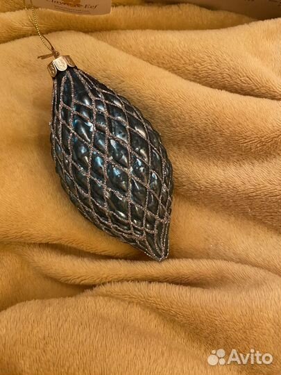 Елочные игрушки стекло набор Европа