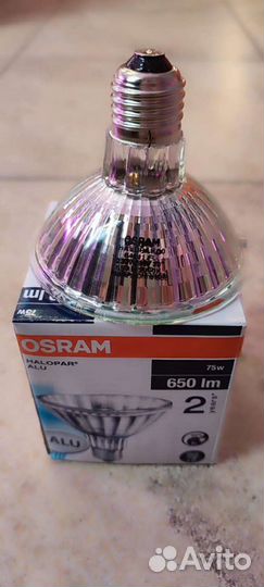 Лампа галогеновая PAR30 osram E27 75w 64841FL