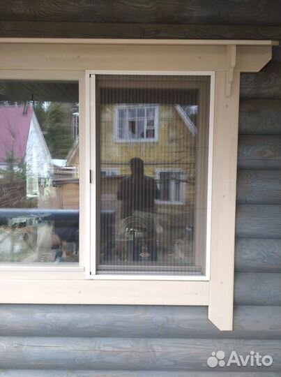 Москитная сетка на окна изготовление