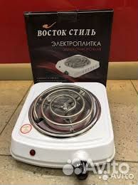 Плитки 1-конф. и 2-х конфорочные (новые)