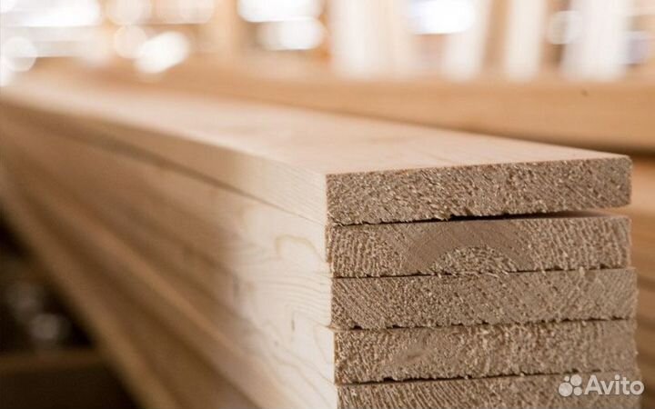 Доска Обрезная 25*150*6000
