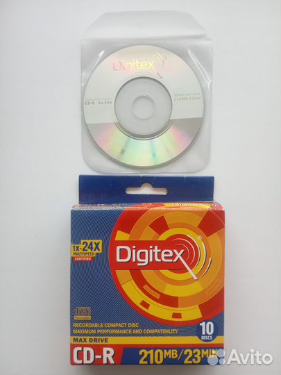 Диски CD-R 210MB Digitex