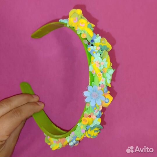 Ободок ручной работы