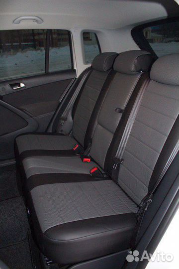 Чехлы из экокожи Автопилот на Фольцваген Тигуан