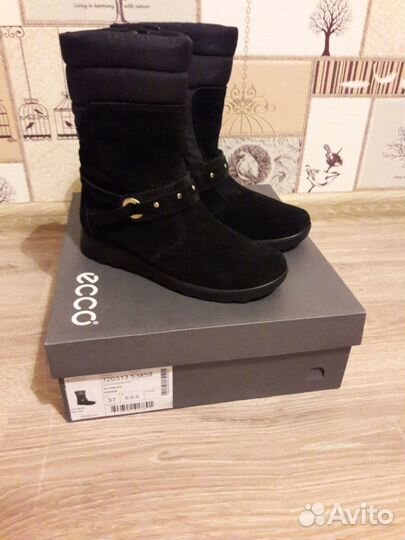 Новые полусапожки ecco