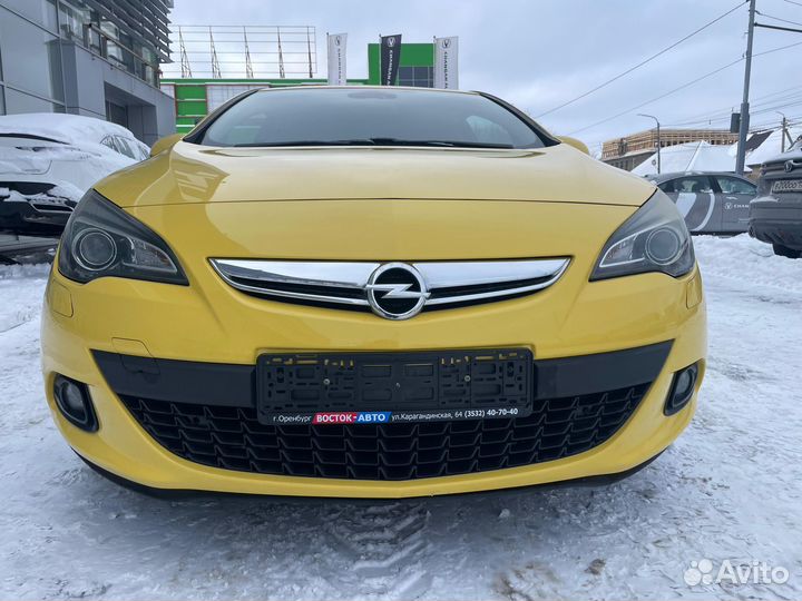 Opel Astra GTC 1.4 AT, 2012, 127 000 км