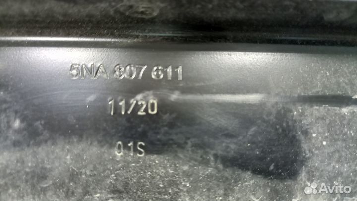 Усилитель переднего бампера volkswagen tiguan 16