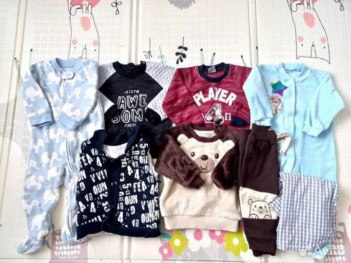 Пакет летней одежды для мальчика 74 размер