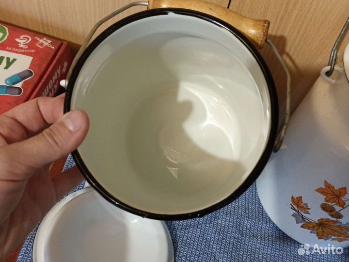 Бидон эмалированный СССР