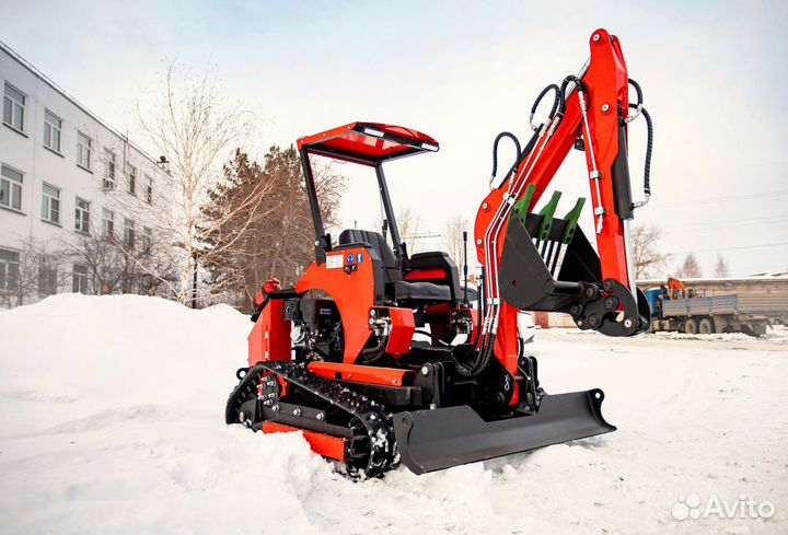 Мини-экскаватор Red Rhino RBZ-10, 2023